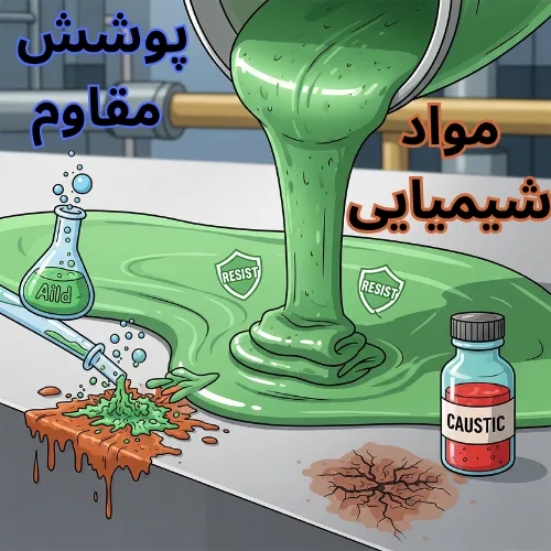 پوشش مقاوم مواد شیمیایی