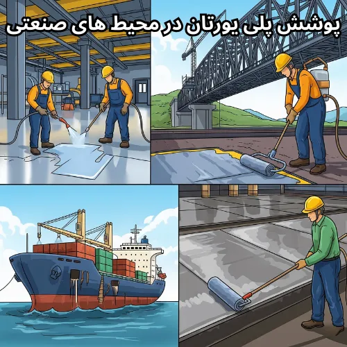 پوشش پلی یورتان در محیط های صنعتی